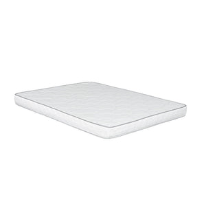 6" Reversible Mattress In A Box Pressure Relief And Cooling Technology - White - Full