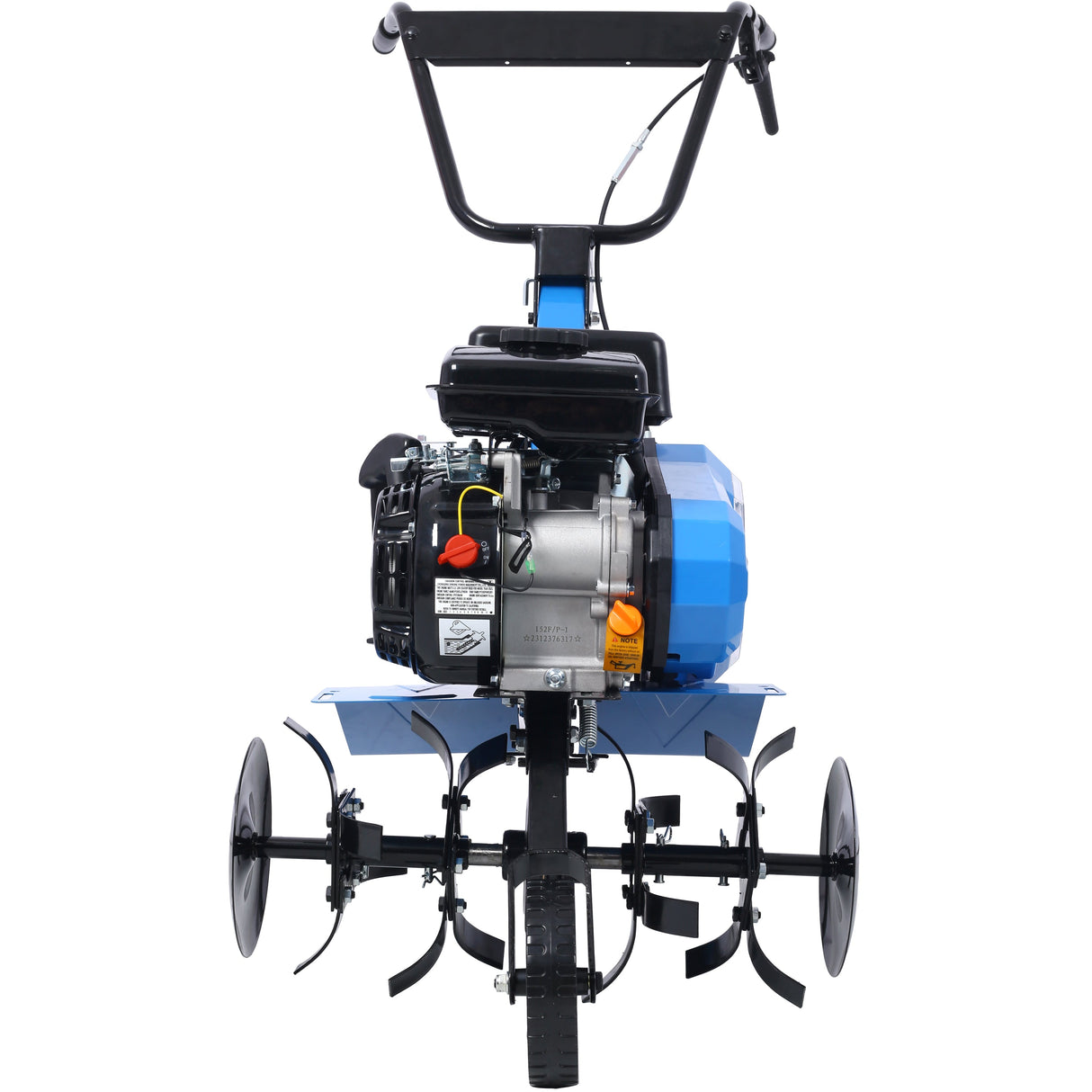 Gas-Powered 4-Cycle 2-in-1 Tiller and Cultivator