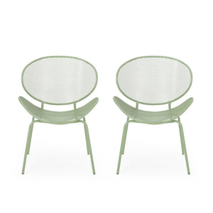 Elba Contemporary Chair Set for Outdoor Relaxation