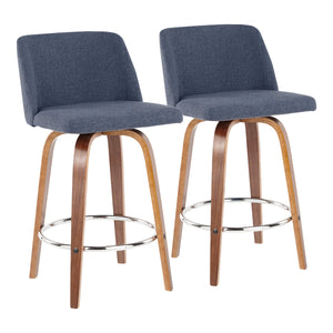 Mid-Century Modern Counter Stool