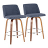 Mid-Century Modern Counter Stool