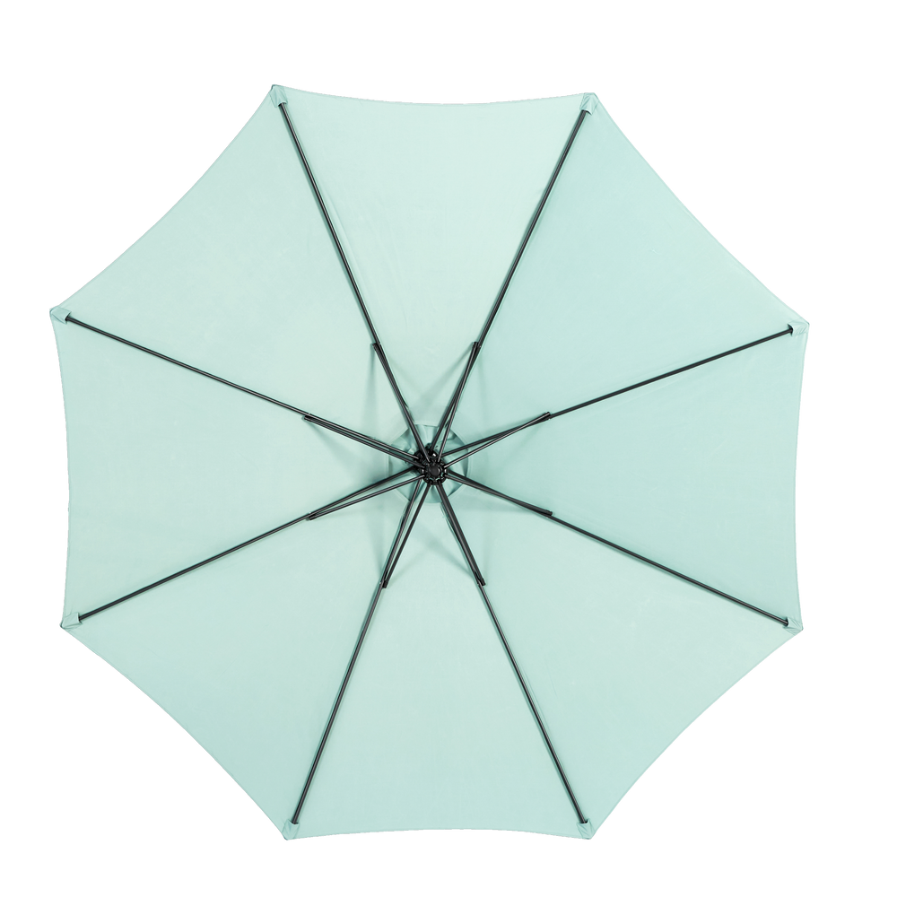 best choice products 10ft offset hanging patio umbrella Best Choice Products 10ft Offset Hanging Market Patio Umbrella w/Easy Tilt Adjustment, Polyester Shade, 8 Ribs for Backyard, Poolside