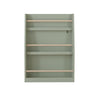 3 Tier Book Shelf with Compact Storage - Multiple Colors