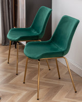 Aufurr Contemporary 3-Piece White Round Dining Set