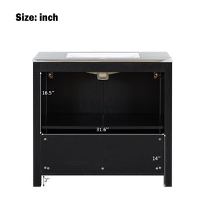 Bathroom Vanity Organizer With Sink, Combo Cabinet Set, Bathroom Storage Cabinet