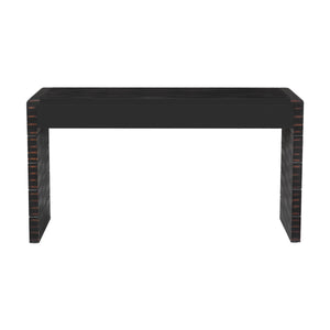 Curved Console Table with Storage
