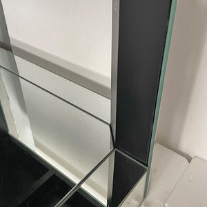 Baked Curved Mirror Coffee Table for Living Room