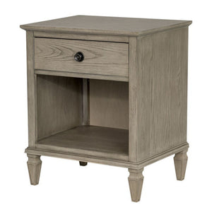 Victoria Nightstand with Open Storage - French Design - Multiple Colors
