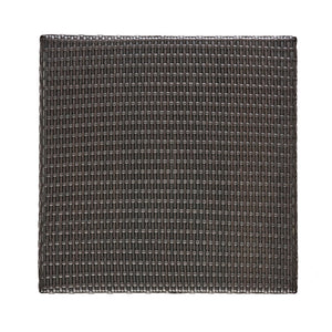 Outdoor Square Rattan Bar Table With Iron Frame - Multi Brown