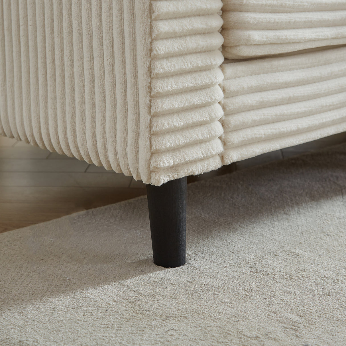 The Beverly Corduroy U-Shaped Sectional Sofa