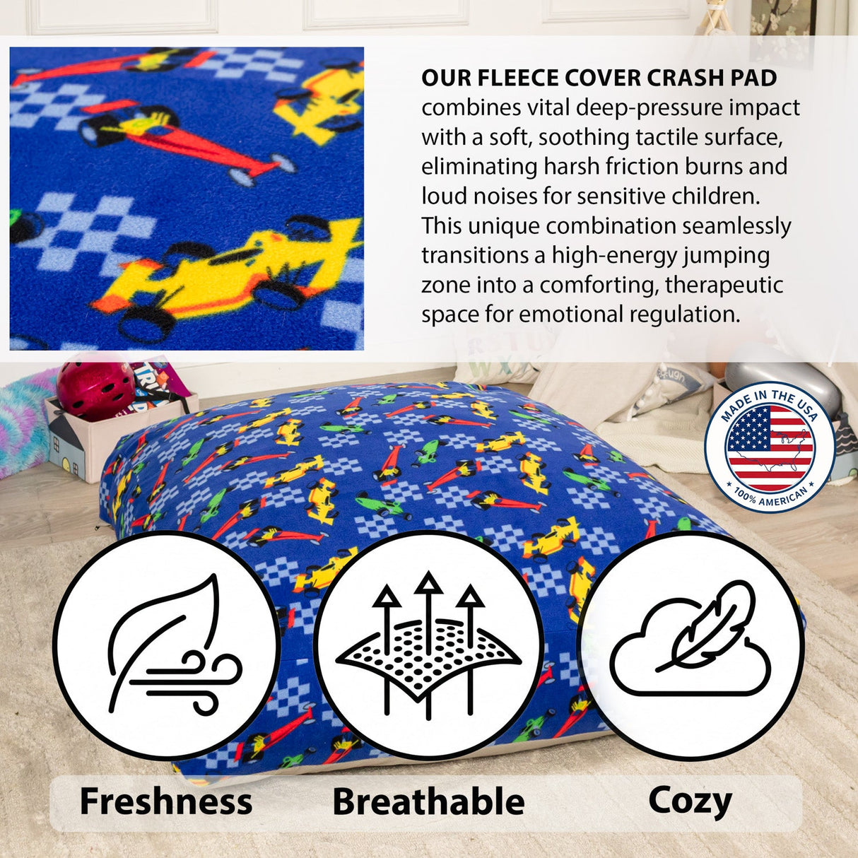 Sensory Crash Pad for Kids & Adults