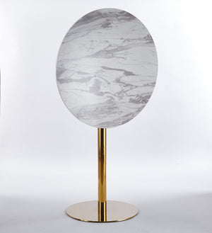31.5" Folding Golden And Table