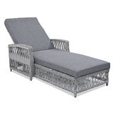 Go 2 Pieces Long Reclining Chaise Set