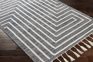 Aditya Tasseled Jute&Wool Carpet - Clearance