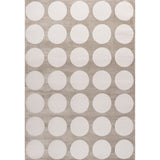 Adrian Modern Geometric Circle Dot High - Low Area Rug - Tuesday Morning - Area Rugs
