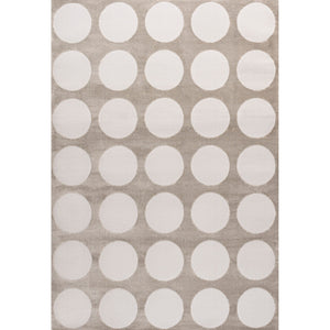 Adrian Modern Geometric Circle Dot High - Low Area Rug - Tuesday Morning - Area Rugs