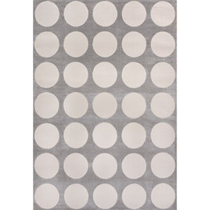 Adrian Modern Geometric Circle Dot High - Low Area Rug - Tuesday Morning - Area Rugs