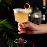 Crystal sour glasses by viski