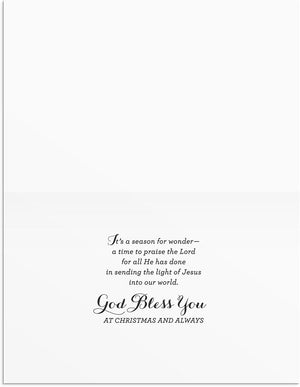 Blessed are those who Walk in the Light of Your Presence - 18 Cards