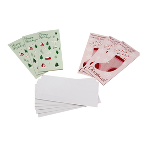 Christmas Money Card Holder - Stocking/Mountainside