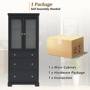 Modern Freestanding Tall Bathroom Cabinet