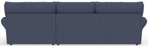 Cape May - Sofa Chaise With Comfort Coil Seating And 5 Accent Pillows Included