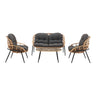 Pine - 4 Piece Outdoor Conversation Set