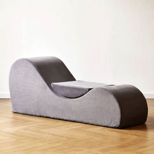 Solace - Chaise Lounge Chair Relaxation, Ergonomic Design With Soft Yet Firm High Density Foam Core