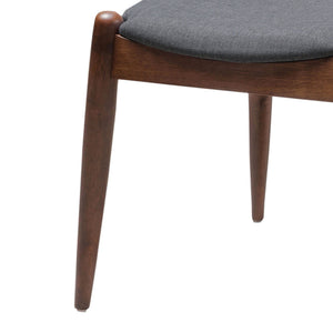 Dining Chairs With Ergonomic Backrest & Comfort Cushions (Set of 2)