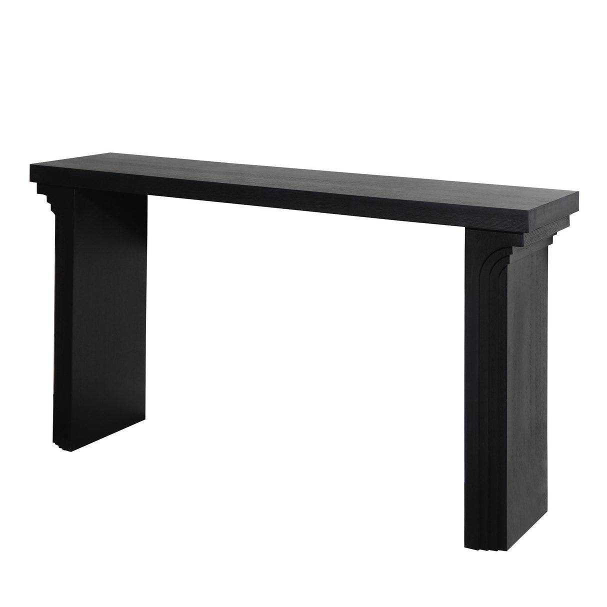 Console Table With Decorative Molding