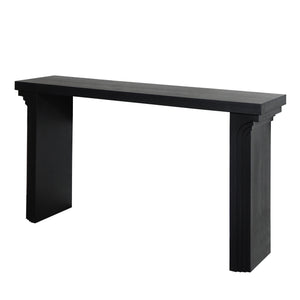 Console Table With Decorative Molding