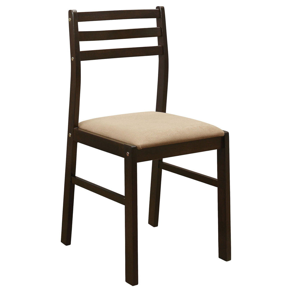3 Piece Dining Set With Drop Leaf Table And Upholstered Chairs