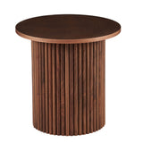 Fantasia Round Coffee Table with Column Design