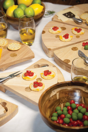 Swiss Cheese Cutting Board & Tools Set