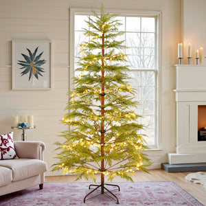 6 Feet Artificial Full Christmas Tree with LED Lights