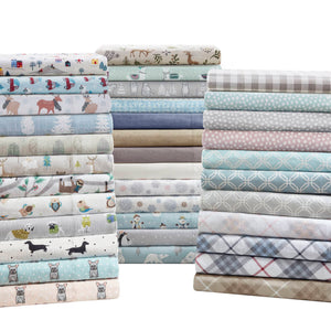 4 Piece King Printed Sheet Set