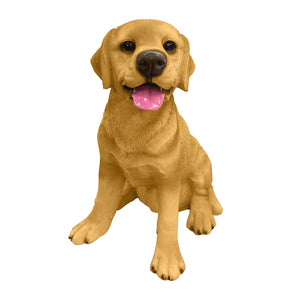 Labrador Resin Statue: Weather-Resistant Dog Figurine