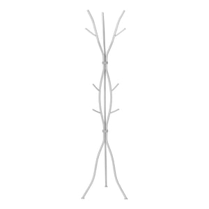 Coat Rack, Hall Tree, Free Standing, 11 Hooks, Entryway, Contemporary & Modern