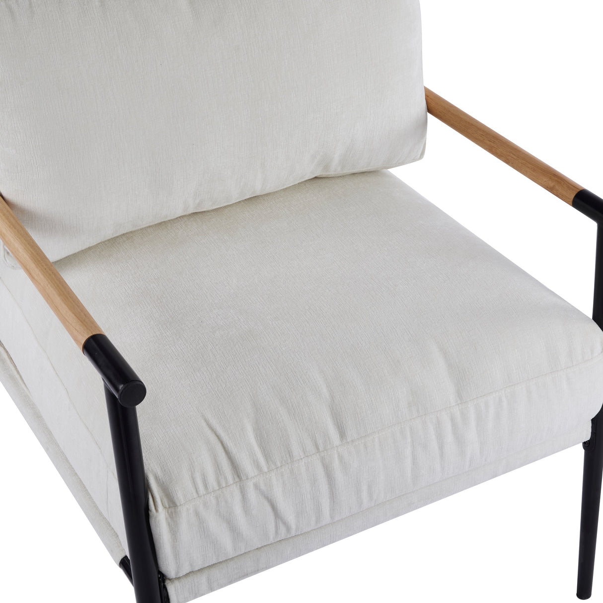 Portwyn Modern Accent Chair with Plush Cushions