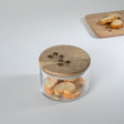 Leafy-Twig-Glass-Jar/Container-with-Wooden-Lid-700-ml-