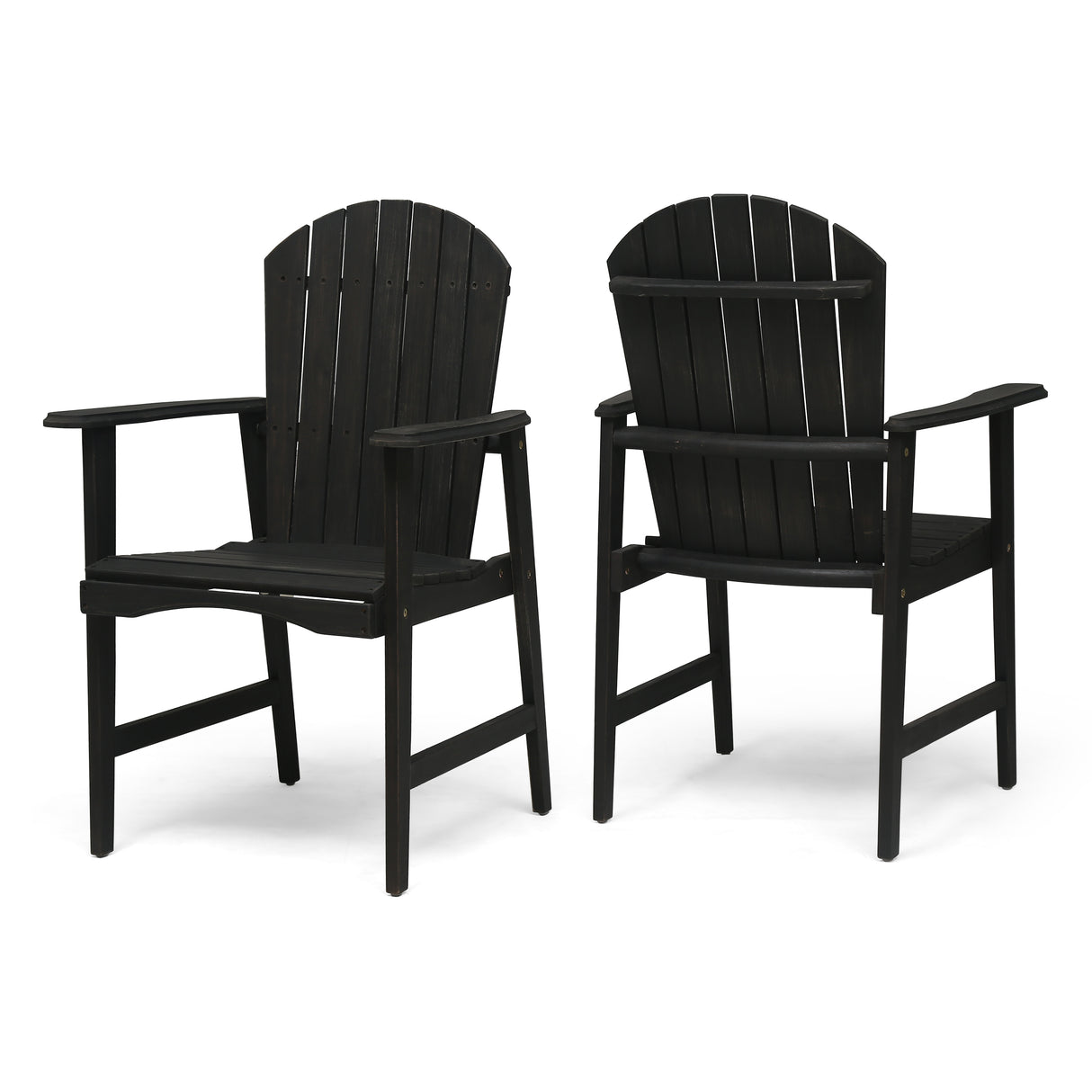 Acacia Adirondack Dining Chairs- Set of 2