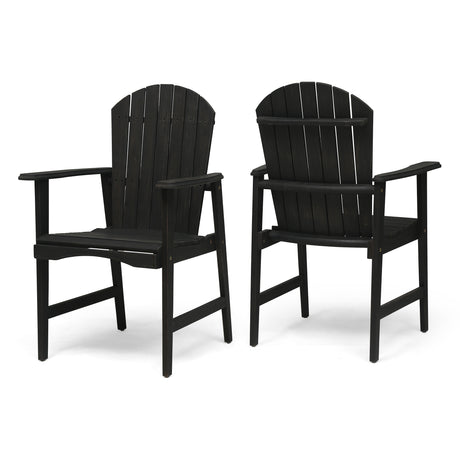 Acacia Adirondack Dining Chairs- Set of 2