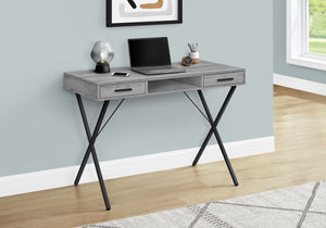 Computer Desk with Storage Drawers in Contemporary Style