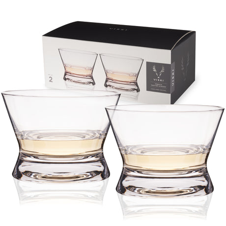 Raye-crystal-tequila-tasting-glasses-viski®-Drinking-Glasses