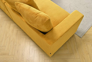 Luxe - Oversized 2 Piece Sectional Couches For Living Room, L Shaped Sofa With Chaise