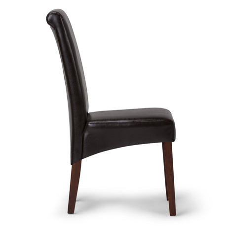 Aegis Upholstered Dining Chair with Curved Top Detail, Set of 2 - Dining Chairs