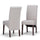 Aegis Upholstered Dining Chair with Curved Top Detail, Set of 2 - Dining Chairs