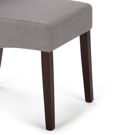 Aegis Upholstered Dining Chair with Curved Top Detail, Set of 2 - Dining Chairs