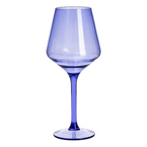Saint Tropez Acrylic Stemmed Wine Glassware, Set of 2
