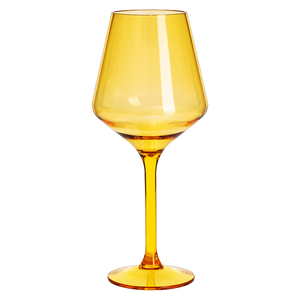 Saint Tropez Acrylic Stemmed Wine Glassware, Set of 2